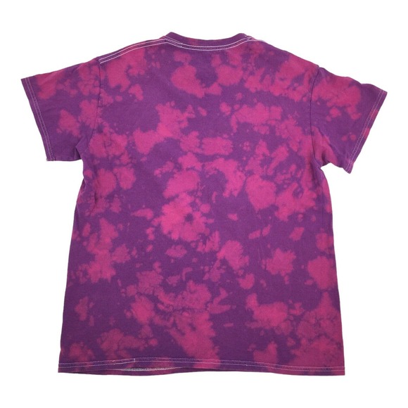 Nickelodeon Rugrats Hey Arnold Ren Graphic Short Sleeve T-Shirt M Purple Tie Dye - Picture 2 of 6